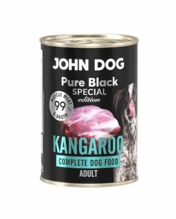 John Dog - Lata Pure Black Canguro