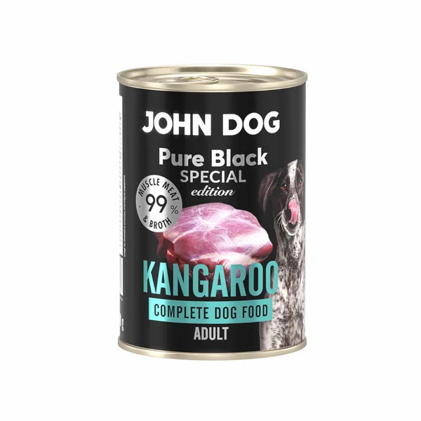 John Dog - Lata Pure Black Canguro