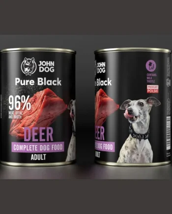 John Dog - Lata Pure Black Ciervo
