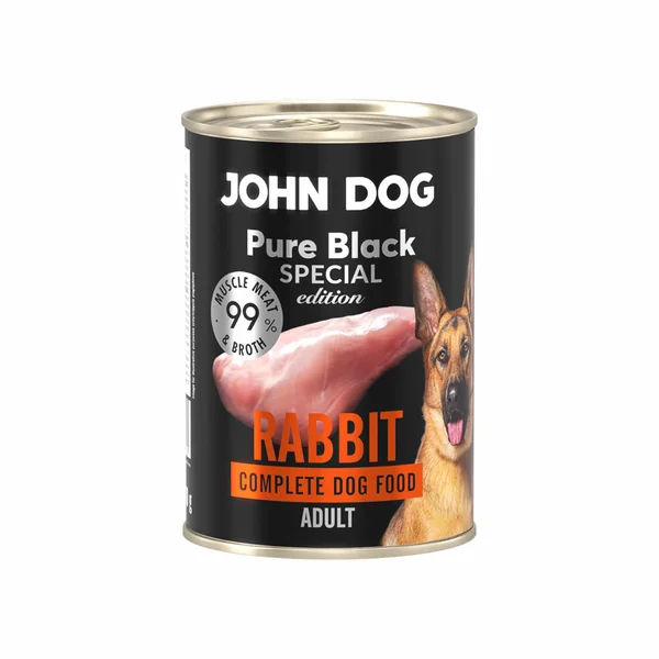 John Dog - Lata Pure Black Conejo