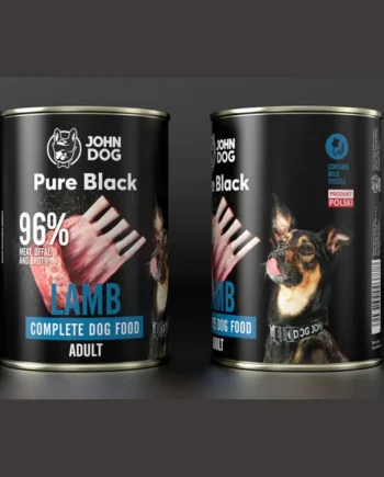 John Dog - Lata Pure Black Cordero