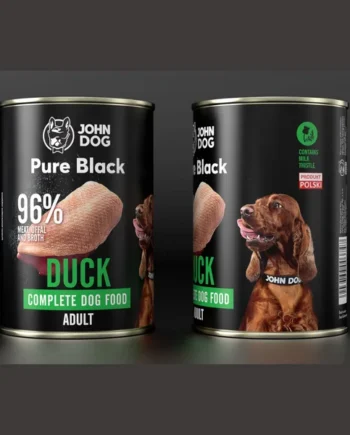 John Dog - Lata Pure Black Pato
