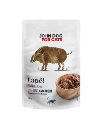 John Dog - Pouch monoproteico de jabalí 100gr