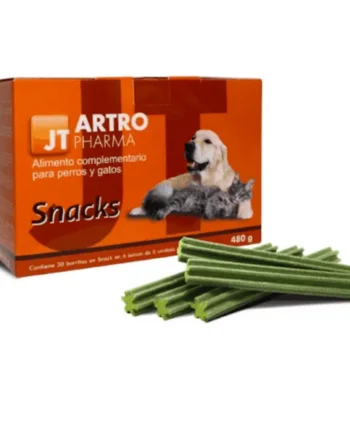 JT Artro Pharma SNACKS cuidado articular perros gatos 30x16 g