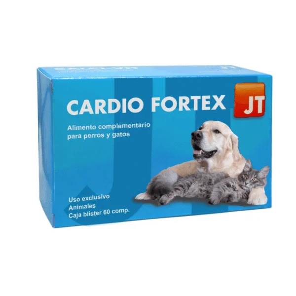 JT Cardio Fortex 60 comp perros gatos