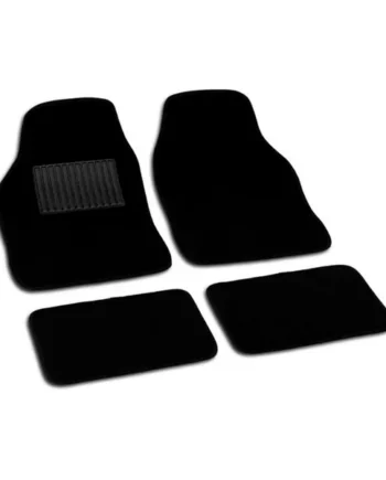 Juego Alfombrillas De Moqueta Universales Para Coche V2 Negro