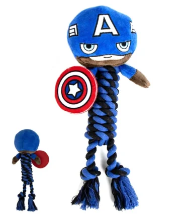 Juguete Cuerda Peluche Marvel 11x30cm.