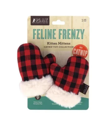 Juguete gato guantes Navidad PLAY