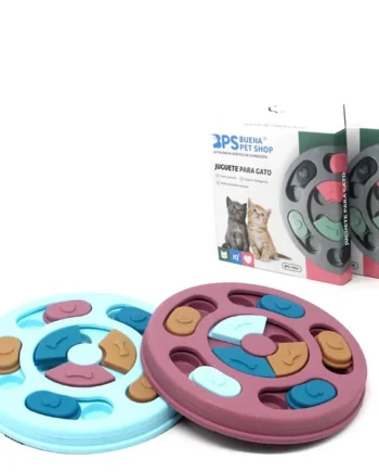 Juguete Interactivo y Comedero Antivoracidad para Gato (⌀ 24 cm)
