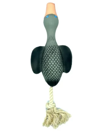 Juguete Latex 36cm. Pájaro con Cuerda