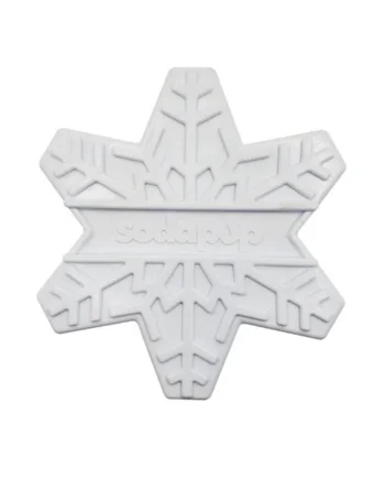 Juguete Navidad Mordedor Copo de Nieve Sodapup