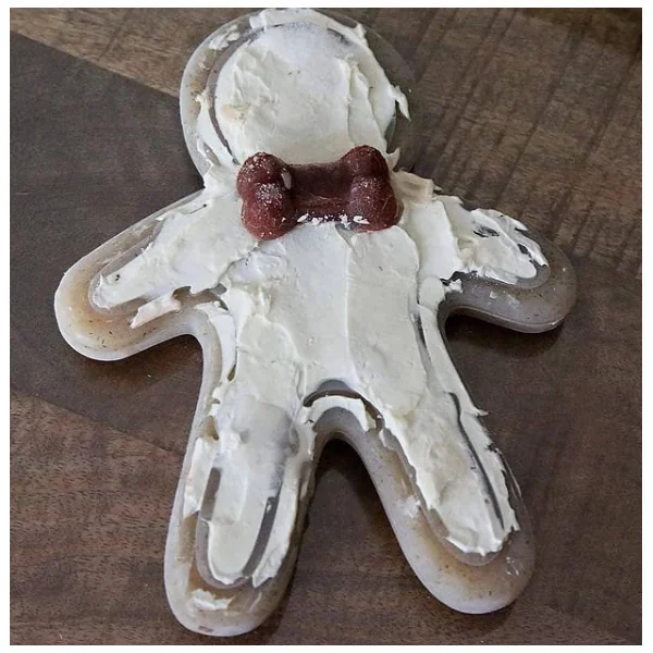 Juguete Navidad Mordedor Muñeco de Jengibre Sodapup