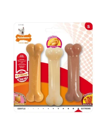 Juguete Nylabone Chew Value Pack Huesos