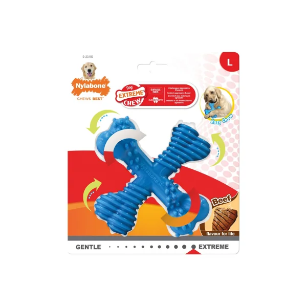 Juguete Nylabone Hueso X Dura Chew Perro