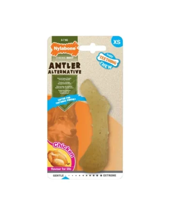 Juguete Nylabone Mordedor Antler Cachorro