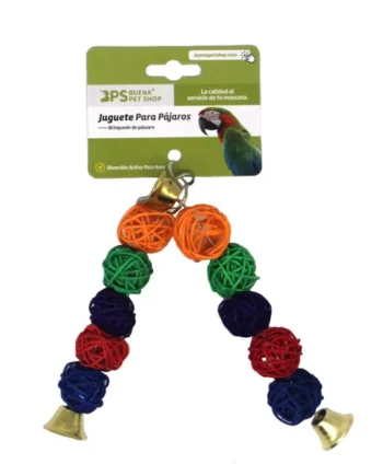 Juguete para Pájaros 14cm.aprox.