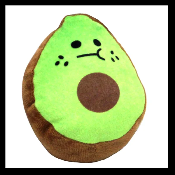 Juguete Peluche Chirriante Aguacate 13cm.