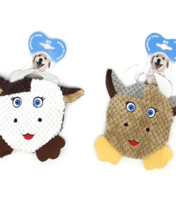 Juguete Peluche Vaca 19cm. aprox.