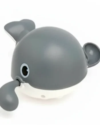Juguetes de baño para bebé ballena Gris