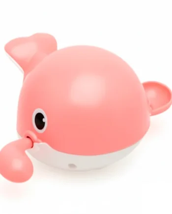 Juguetes de baño para bebé ballena Rosa