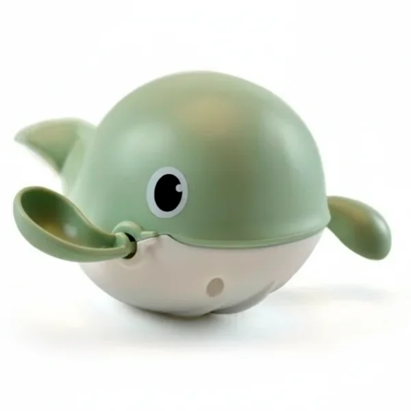 Juguetes de baño para bebé ballena Verde