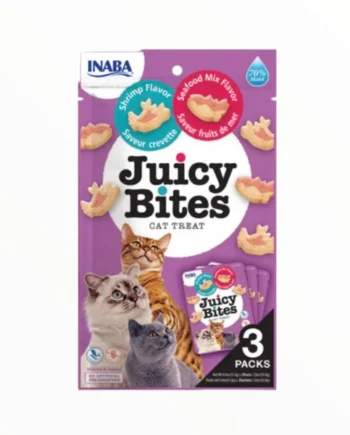 Juicy Bites Gamba y Marisco para Gatos