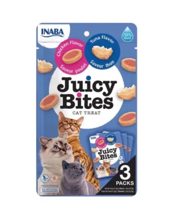 Juicy Bites Pollo y atún - Bocaditos para gato