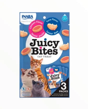 Juicy Bites Pollo y Atún para Gatos
