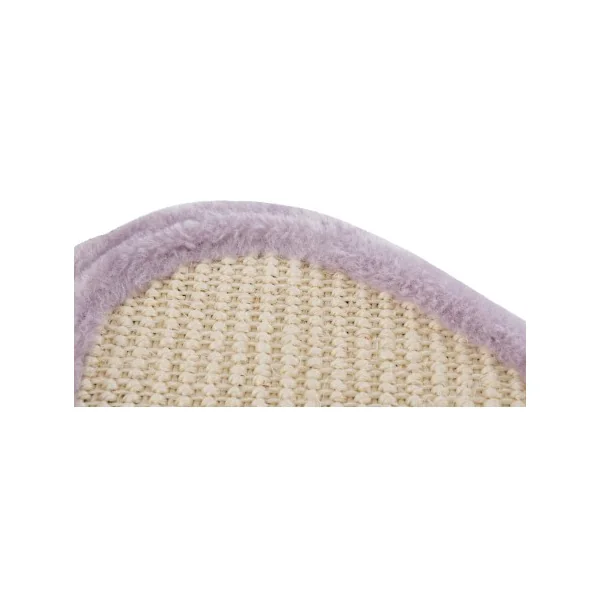 Junior Tabla Rascadora Huella natural/lila