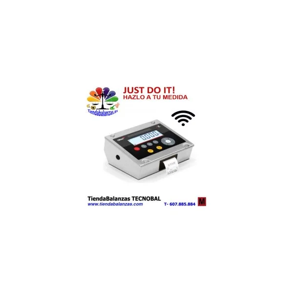 K3iW-P VISOR impresor inox. y wifi+alimentación plataformas XTREM Gram