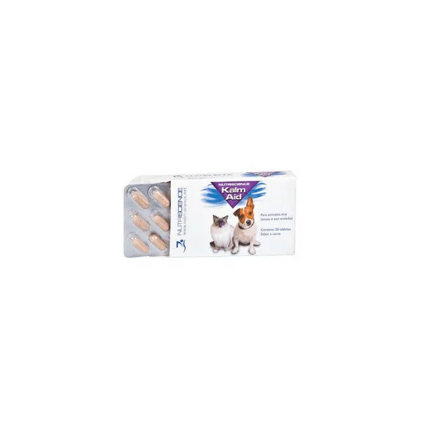 KALMAID tranquilizante 30 comprimidos perros gatos