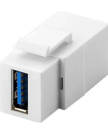 Keystone USB 3.0 A hembra a A hembra Blanco