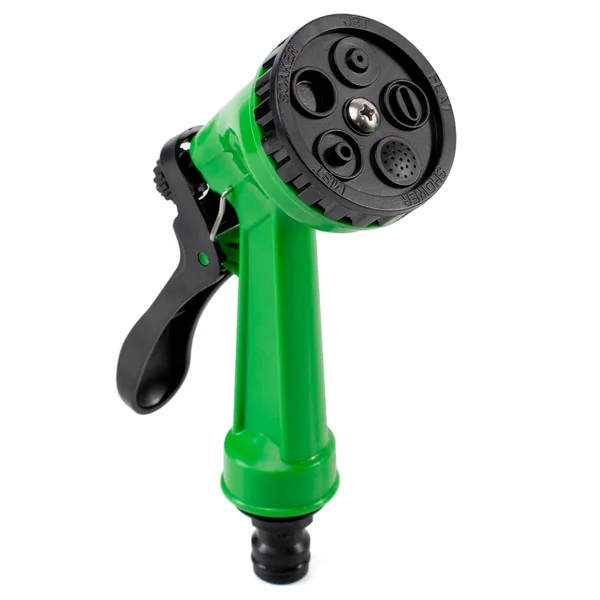 Kit Pistola De Riego Regulable Con 3 Adaptadores V2 Verde