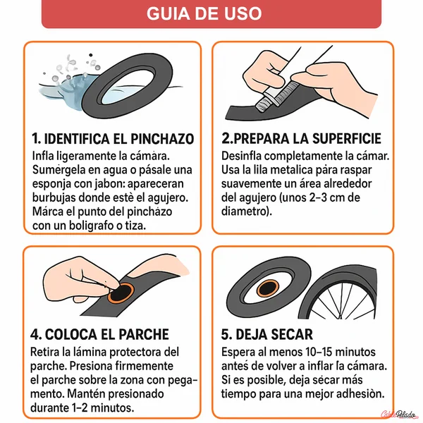 Kit Repara Pinchazo 12 Piezas