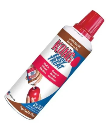 KONG Easy Treat Crema de Cacahuete — Spray Relleno para Juguetes KONG