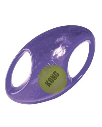KONG Jumbler Football — Balón Interactivo dos en uno para Perros