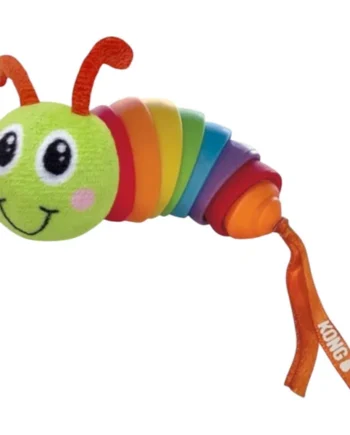 KONG Oruga Bar-a-bout Juguete Interactivo con Catnip para Gatos