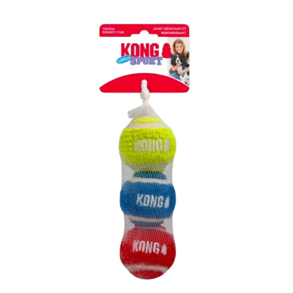 KONG Sport Softies Balls Medium para Perros — Pelotas Blandas Talla M