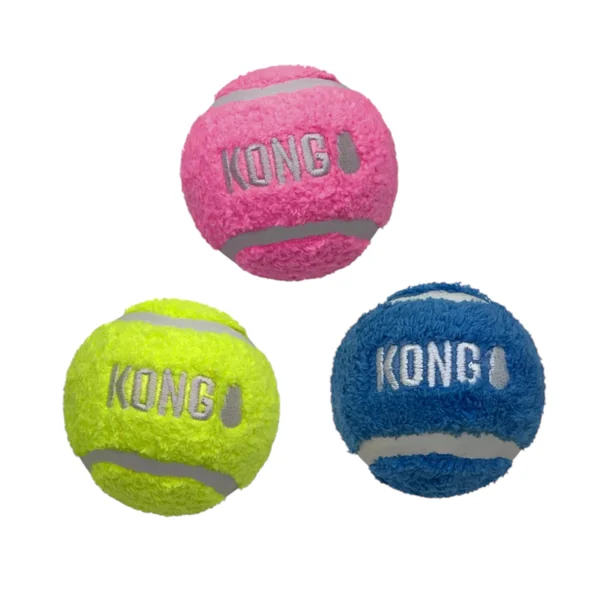 KONG Sport Softies Balls Medium para Perros — Pelotas Blandas Talla M