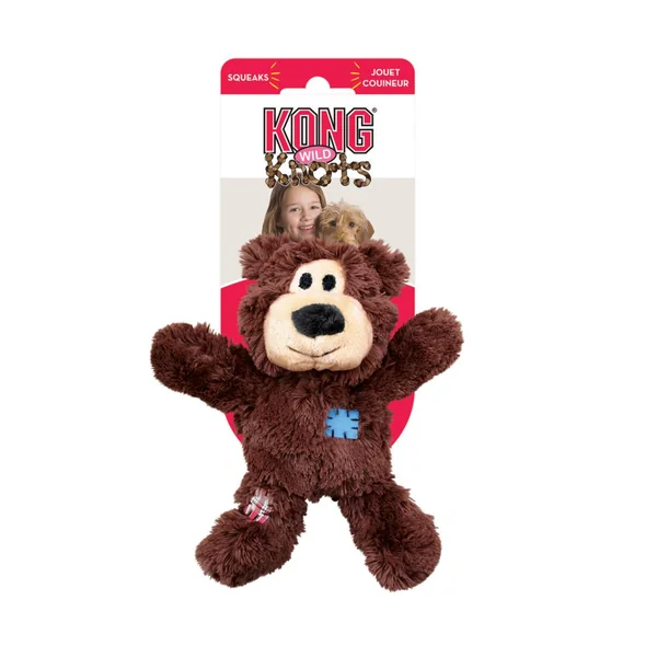 KONG Wild Knots Bears para Perros — Osito con Cuerdas Interiores