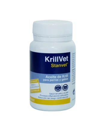 Krill Vet. Aceite de Krill para perros y gatos-60 cápsulas