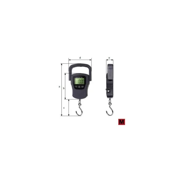 KRX GANCHO 40Kg 50g portátil para maletas y equipajes
