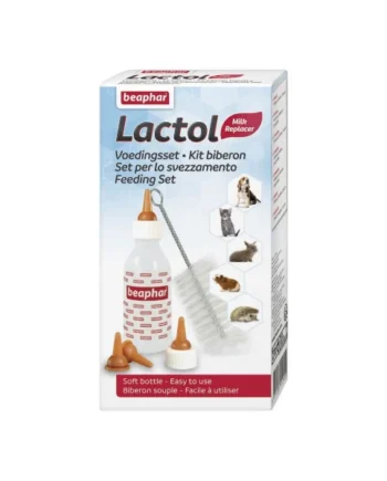 Lactol Kit: Biberón+6 Tetinas+Limpiador