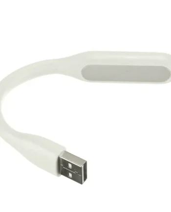 Lampara led flexible USB para portatil Blanco