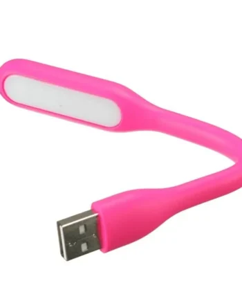 Lampara led flexible USB para portatil Rosa