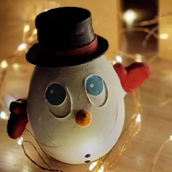 Lanco Huevo Ríe. Muñeco de Nieve, edición especial Navidad
