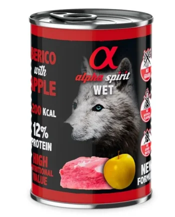 Lata Alpha Spirit Cerdo con Manzana Amarilla