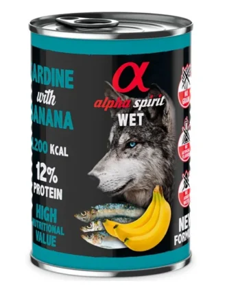 Lata Alpha Spirit Sardina con Plátano