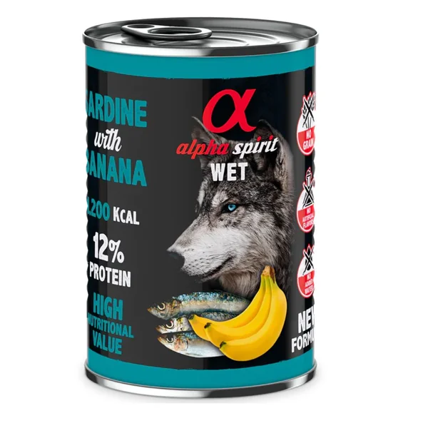 Lata Alpha Spirit Sardina con Plátano