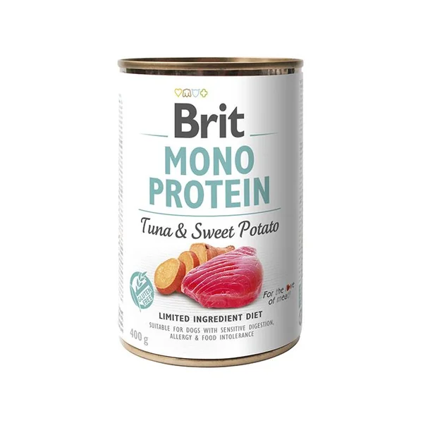 Lata Brit Monoprotein Atún con Boniato 400gr